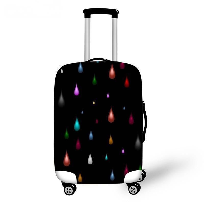 Women's hard shell suitcase with diverse floral design Bowlift