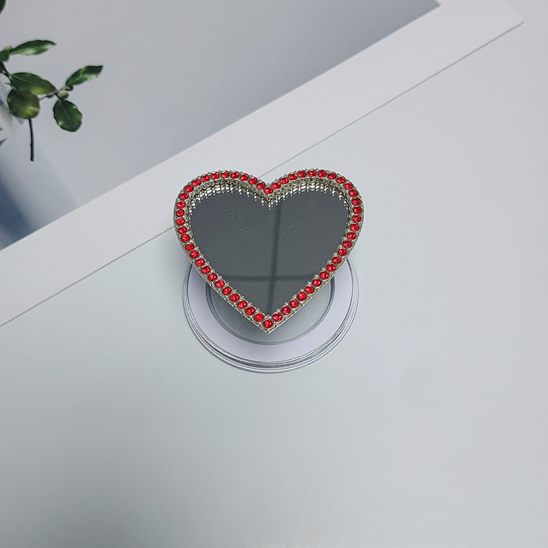 Heart-Shaped Decorative Mirror Bowlift