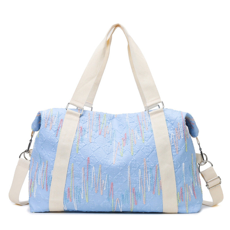 Stylish Quilted Gym Bag Bowlift