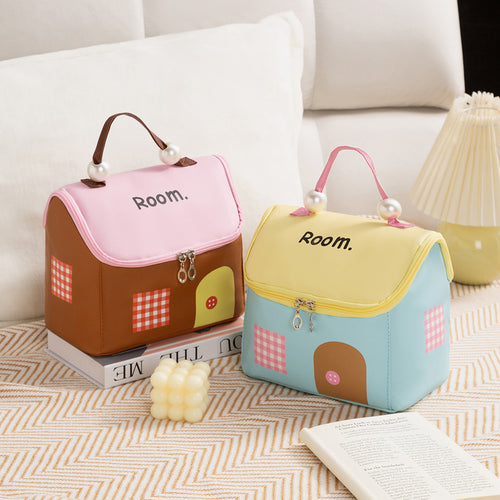 Cute House-Shaped Storage Bag Bowlift