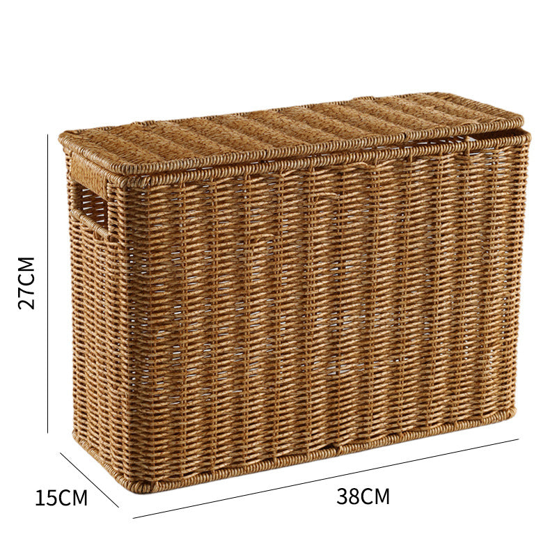 Woven Rectangular Storage Chest Bowlift