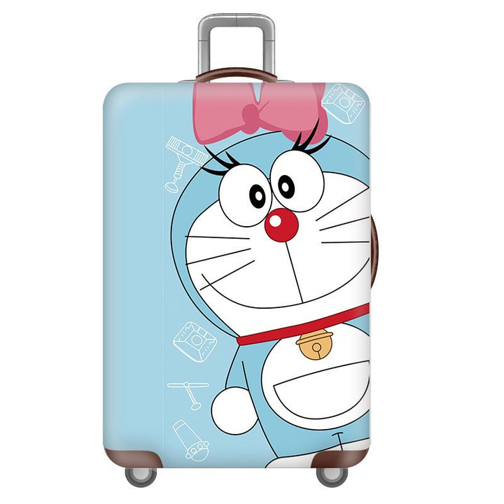 Unisex Hard Shell Suitcase with Fun Cartoon Design Bowlift