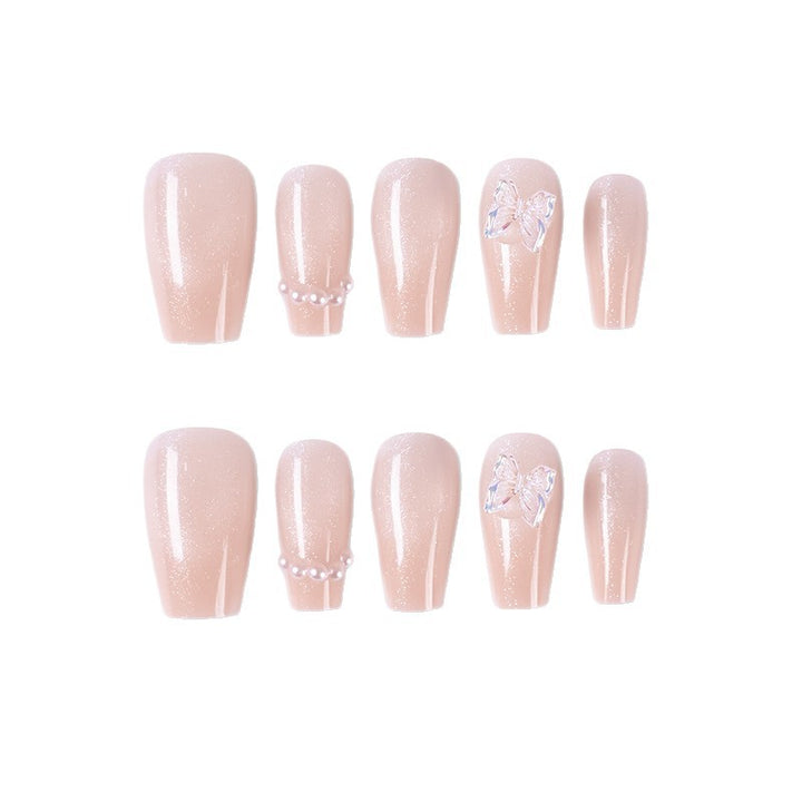 Glossy Gradient Press-On Nail Extensions Bowlift