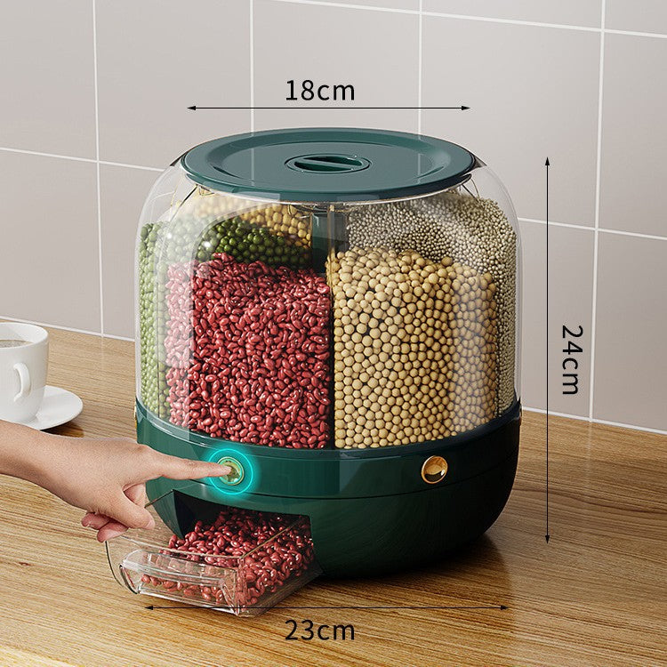 Smart Multi-Compartment Grain Storage Container Bowlift