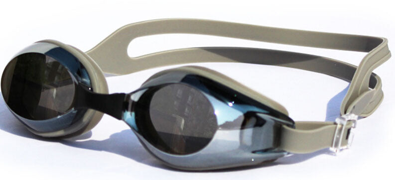 Sporty swimming goggles with mirrored lenses and ergonomic design Bowlift