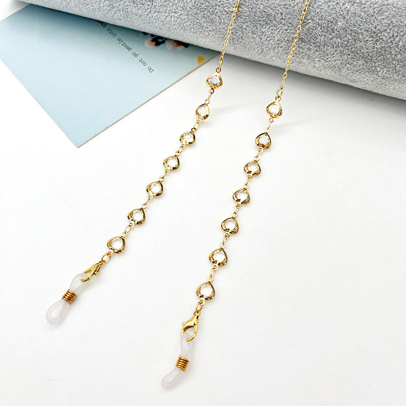 Heart-Shaped Eyewear Chain Bowlift