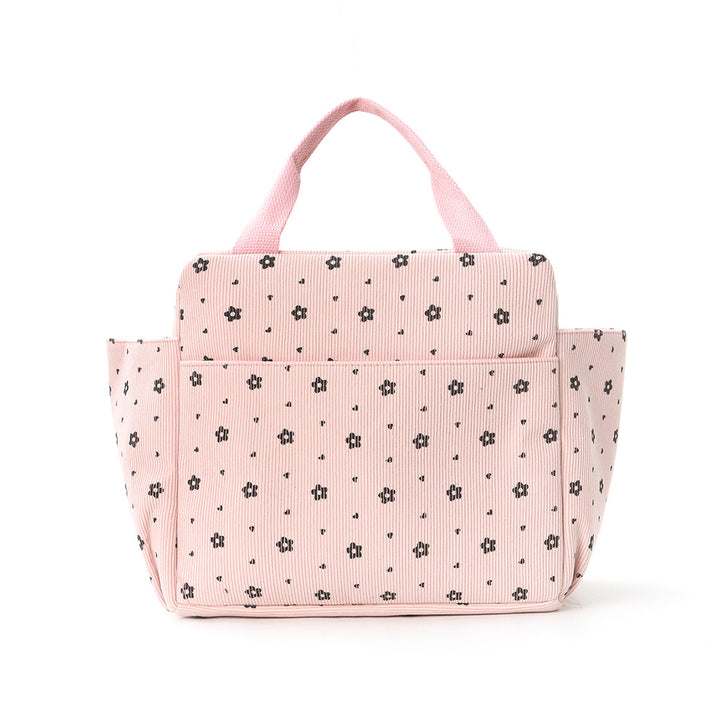 Practical Organizer Bag with Floral Design Bowlift