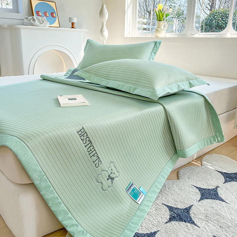 Striped Cotton Bedspread