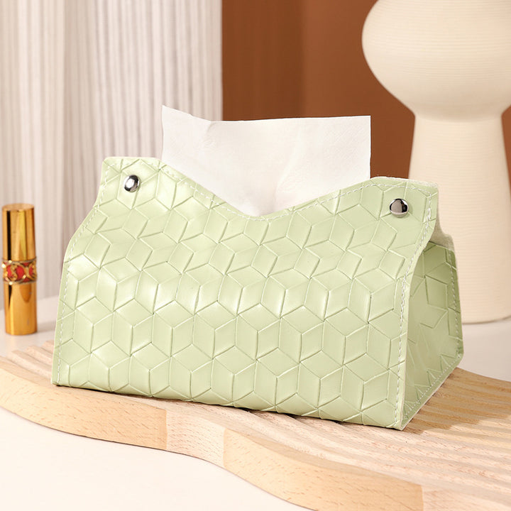 Stylish Geometric Tissue Box Cover
