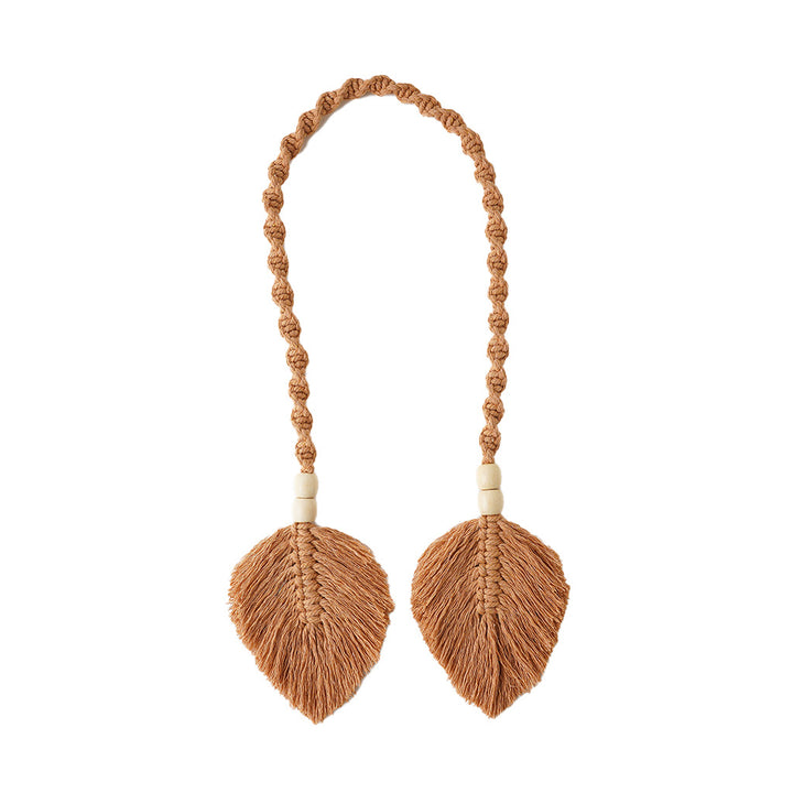 Decorative Macrame Leaf Wall Hanger Bowlift