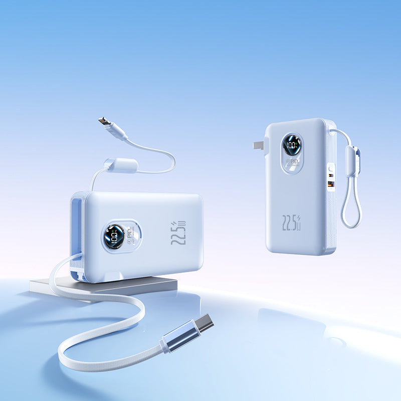 Portable High-Speed Powerbank with Intelligent LED Display Bowlift