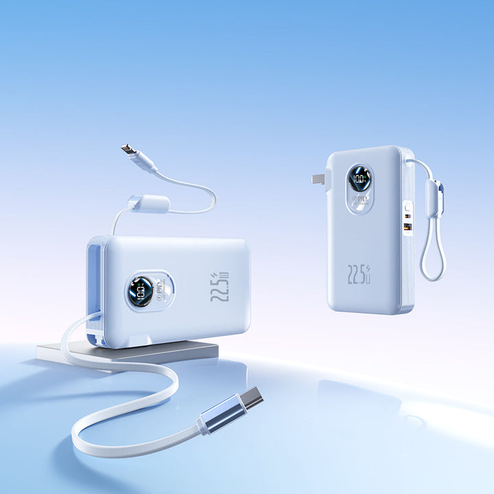 Portable High-Speed Powerbank with Intelligent LED Display Bowlift