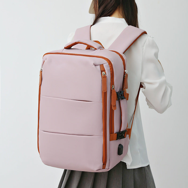 Sleek Multi-Compartment Backpack Bowlift