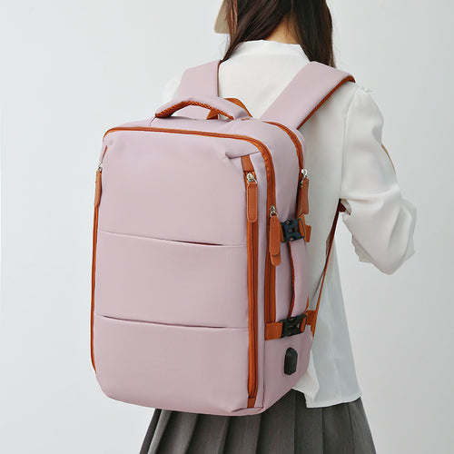 Sleek Multi-Compartment Backpack Bowlift