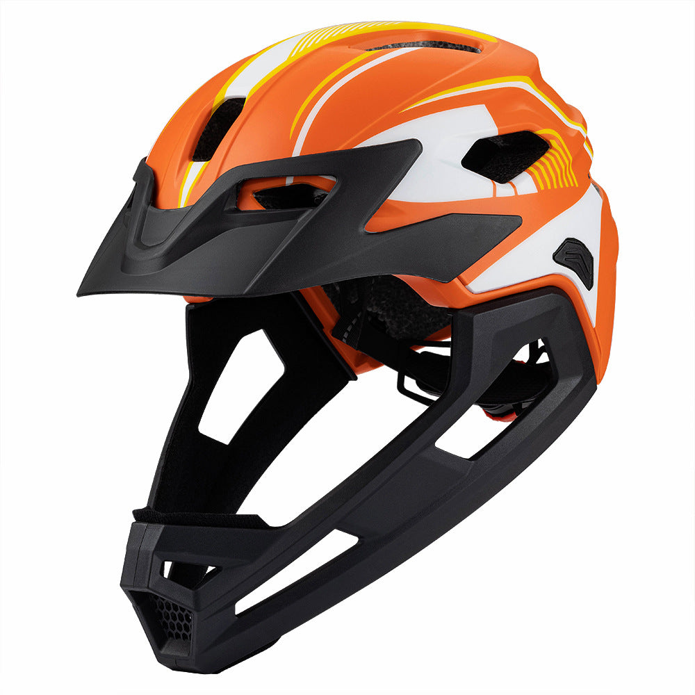 Adjustable Mountain Biking Helmet Bowlift