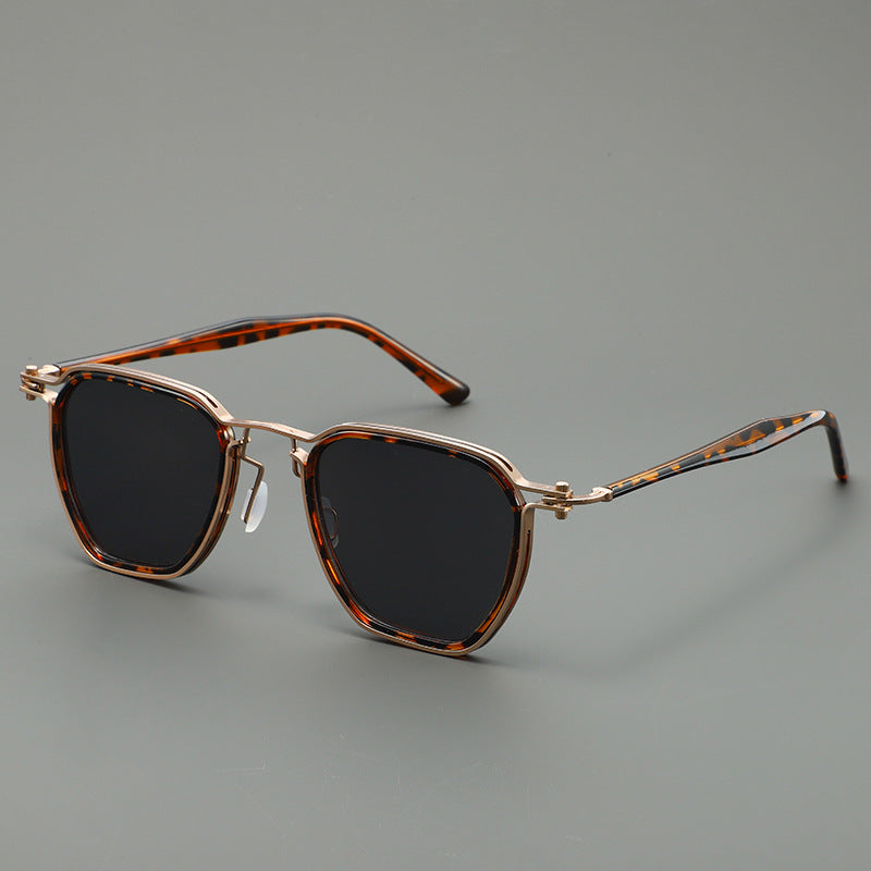 Men's Polarized Geometric Sunglasses Bowlift