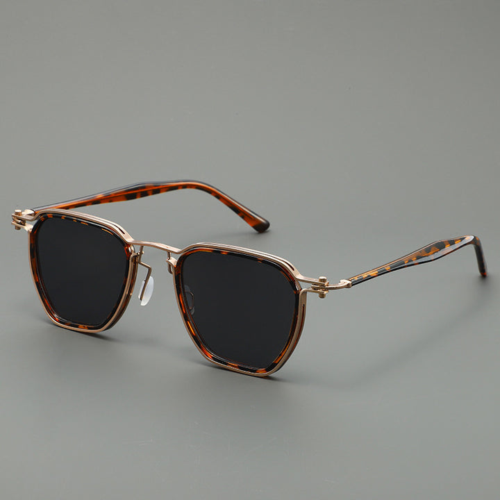Men's Polarized Geometric Sunglasses Bowlift