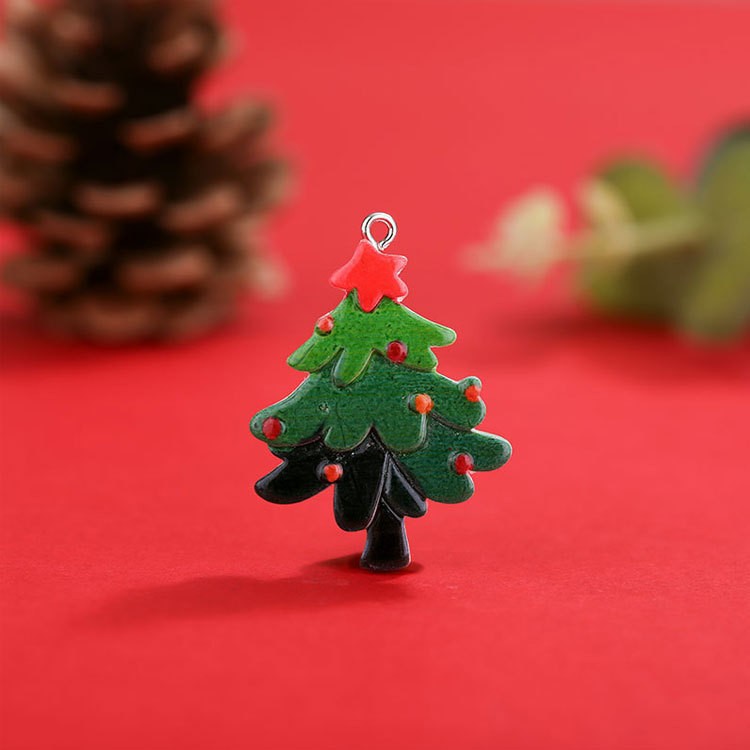 Santa-Themed Decorative Charm Bowlift