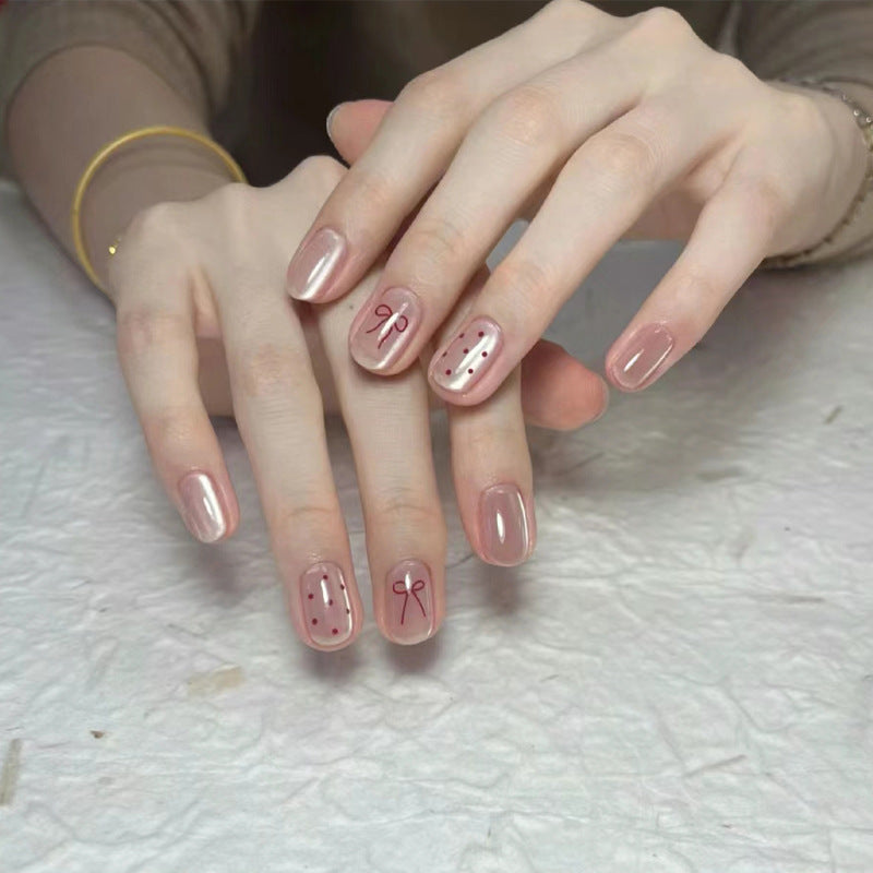Acrylic Stiletto Press-On Nails Bowlift