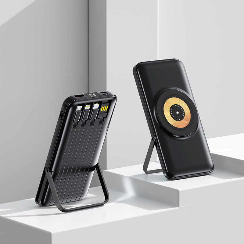Multifunctional Power Bank with Wireless Charging Function Bowlift