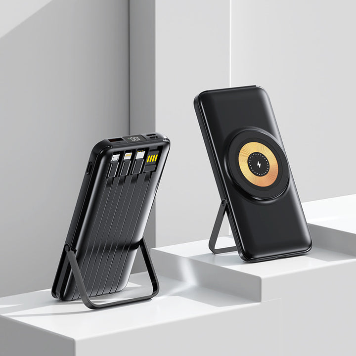 Multifunctional Power Bank with Wireless Charging Function Bowlift