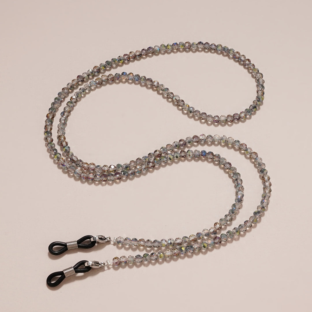 Dual-Strand Gemstone Glasses Chain Bowlift