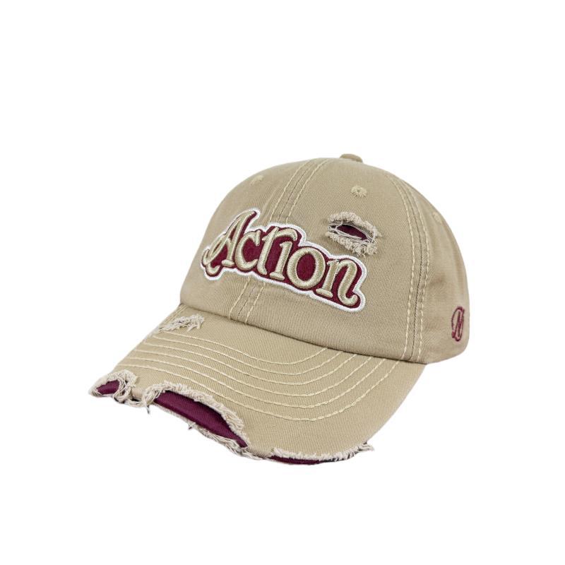 Men's Distressed Graphic Baseball Cap Bowlift 1784270841