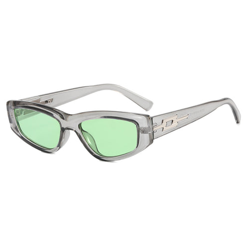 Women's stylish Cat-Eye sunglasses with transparent frame and cool lenses Bowlift