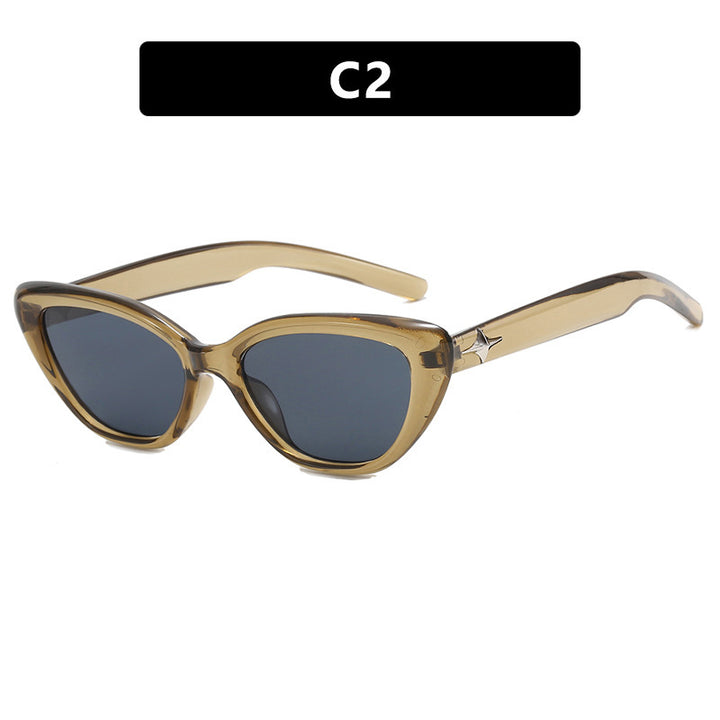 Women Cat-Eye Sunglasses in modern design with stylish frame Bowlift