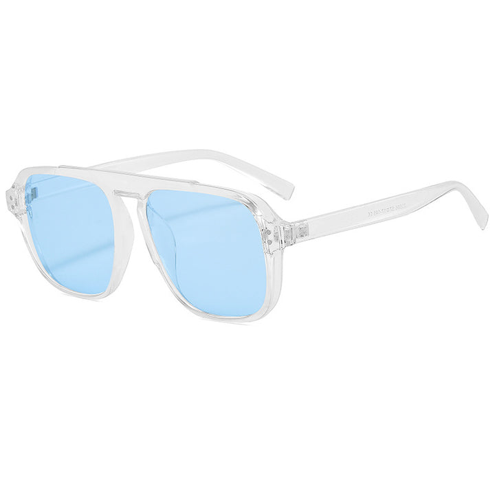 Ladies geometric sunglasses with polarized yellow lenses Bowlift