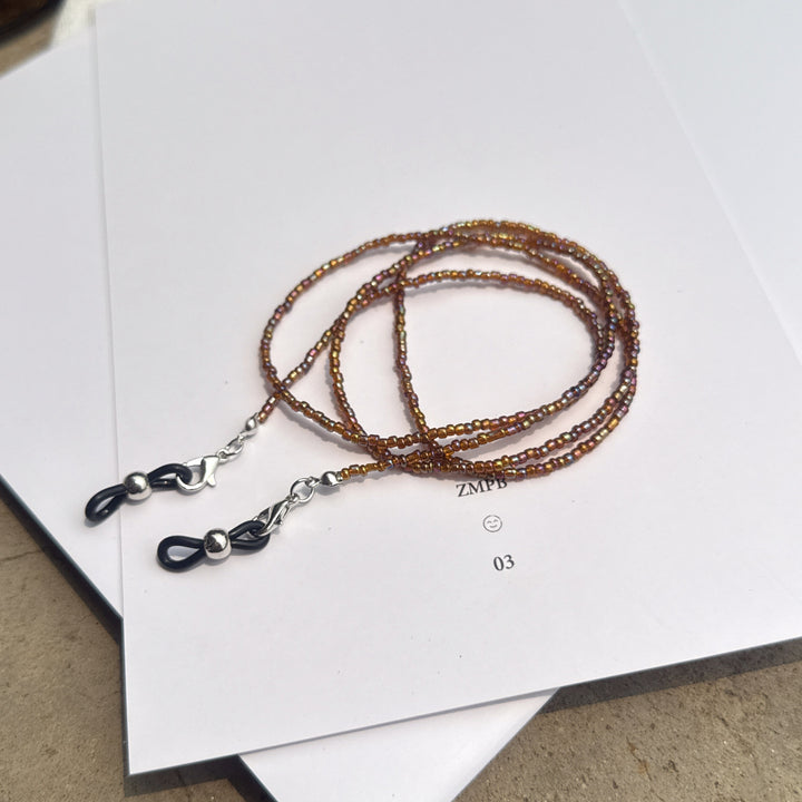 Colorful Bead Eyewear Chain Bowlift