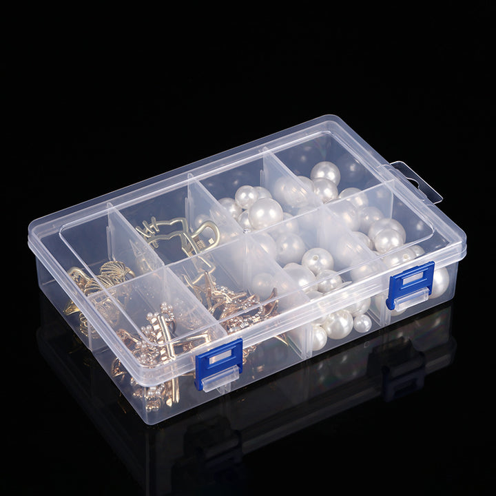 Multi-Divisional Transparent Storage Organizer Bowlift