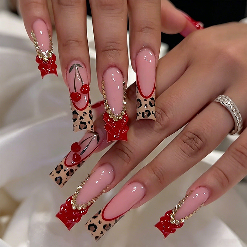 DIY Artificial Nails with Romantic Flower Designs Bowlift