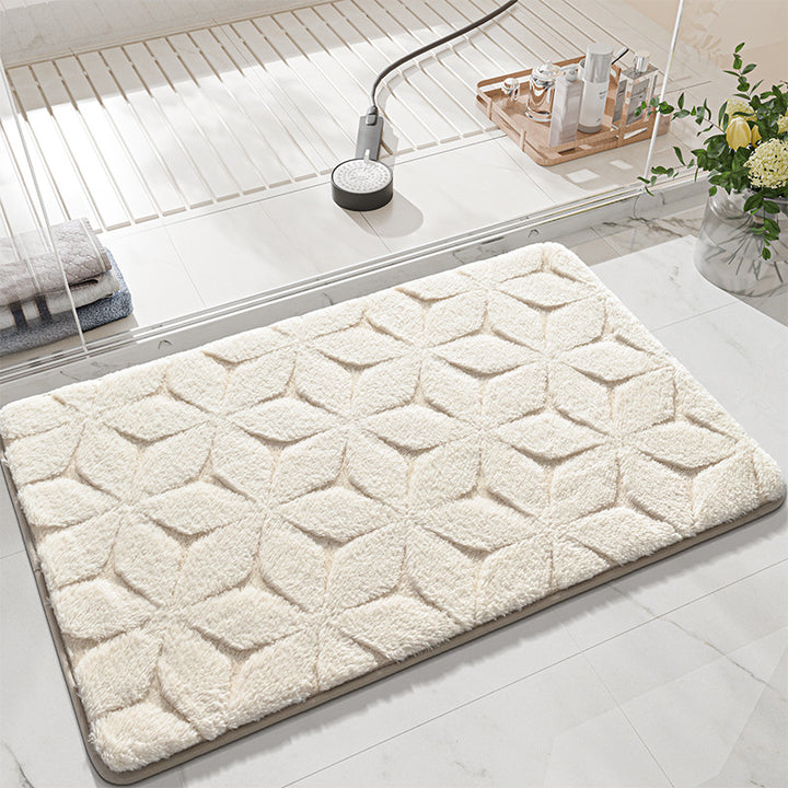 Luxurious Textured Shower Mat Bowlift