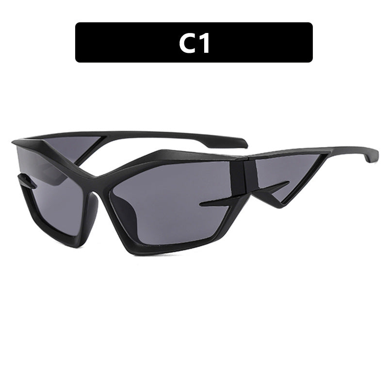 Women futuristic sports sunglasses Bowlift