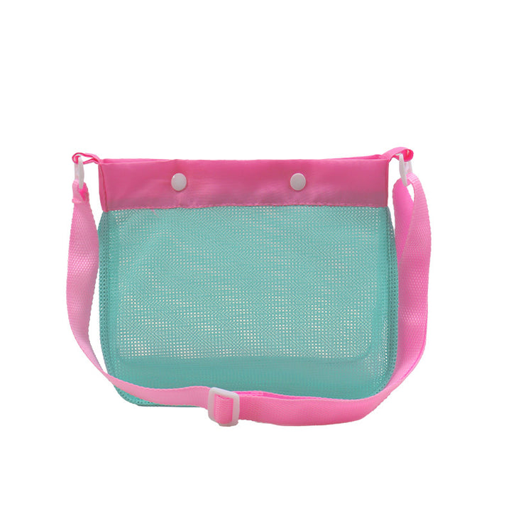 Practical Mesh Crossbody Bag Bowlift