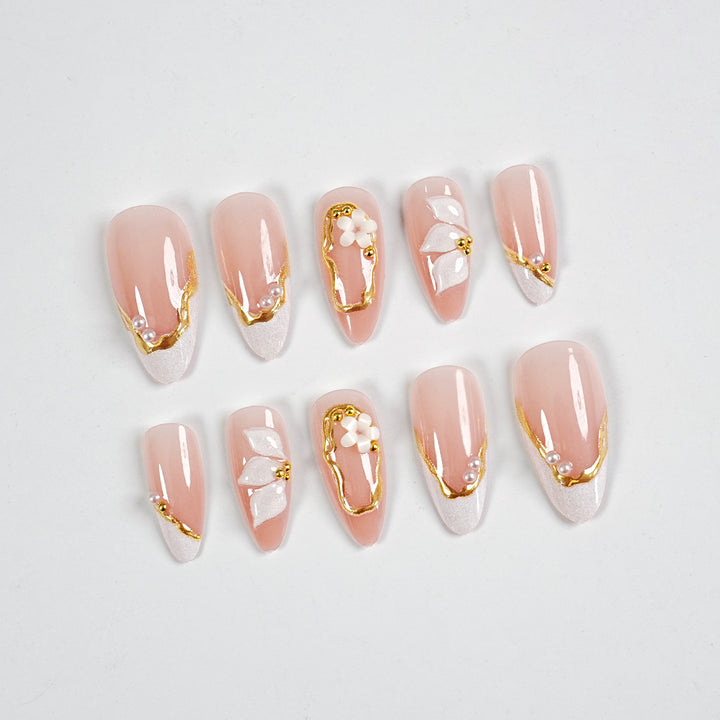 Premium Artistic Press-On Nail Set