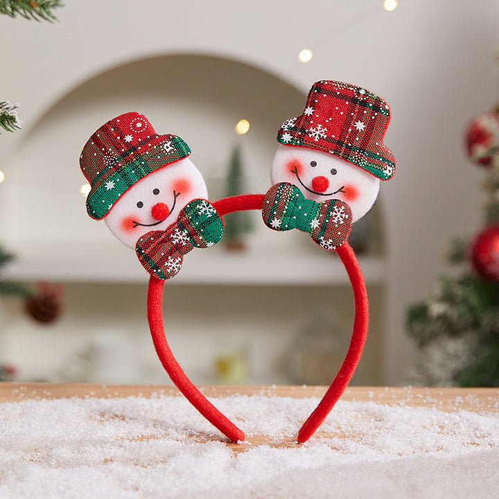 Festive Reindeer Headband Bowlift