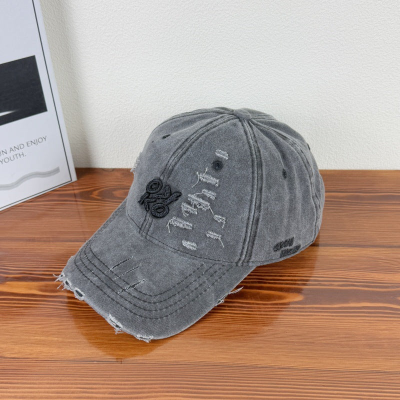 Men's Distressed Casual Baseball Cap Bowlift 1784270844