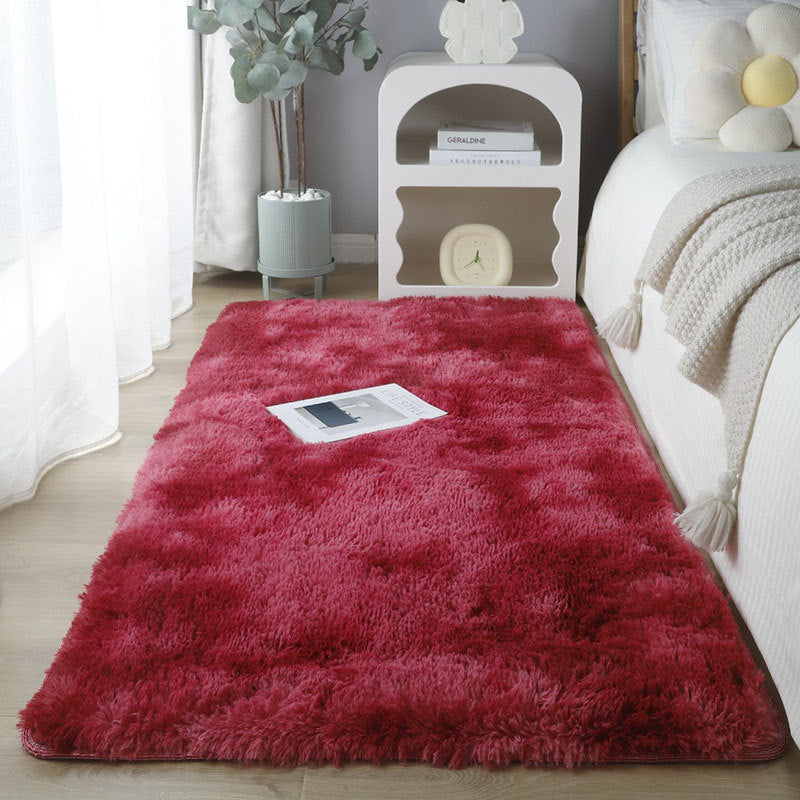 Shaggy Plush Area Rug Bowlift