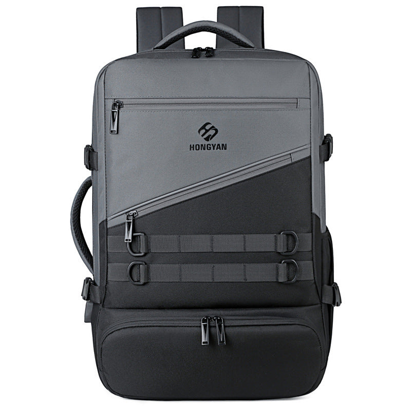 Adventure-ready Multi-Compartment Backpack Bowlift