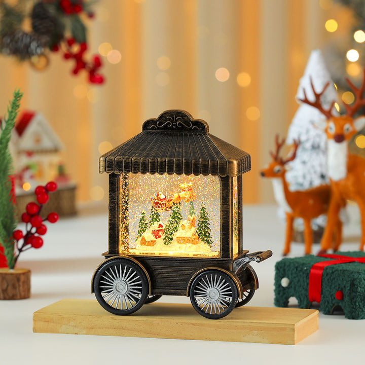 Decorative Christmas Lantern with Musical Feature Bowlift