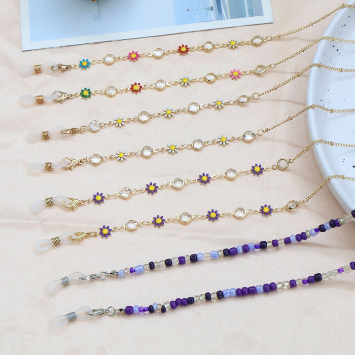 Beaded Eyewear Chain Holder Bowlift