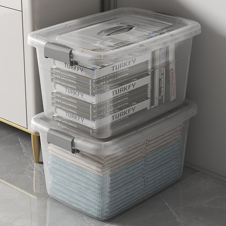 Unisex practical and stackable storage box with wheels Bowlift