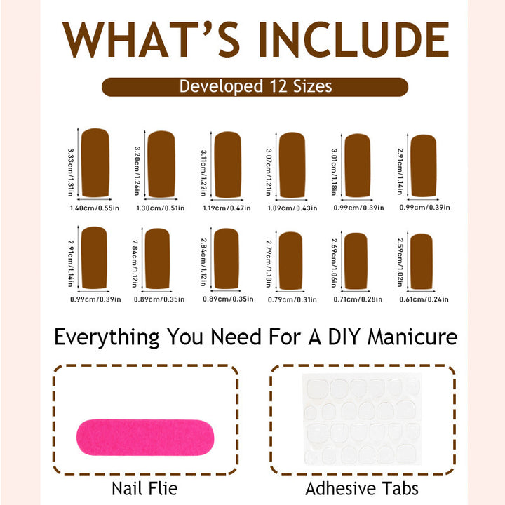 Acrylic nail set with glamorous design Bowlift