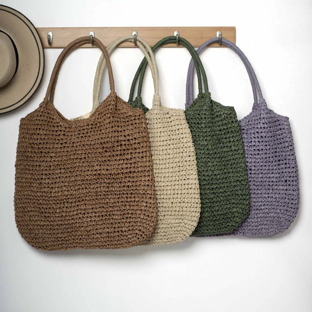 Handcrafted straw bag Bowlift