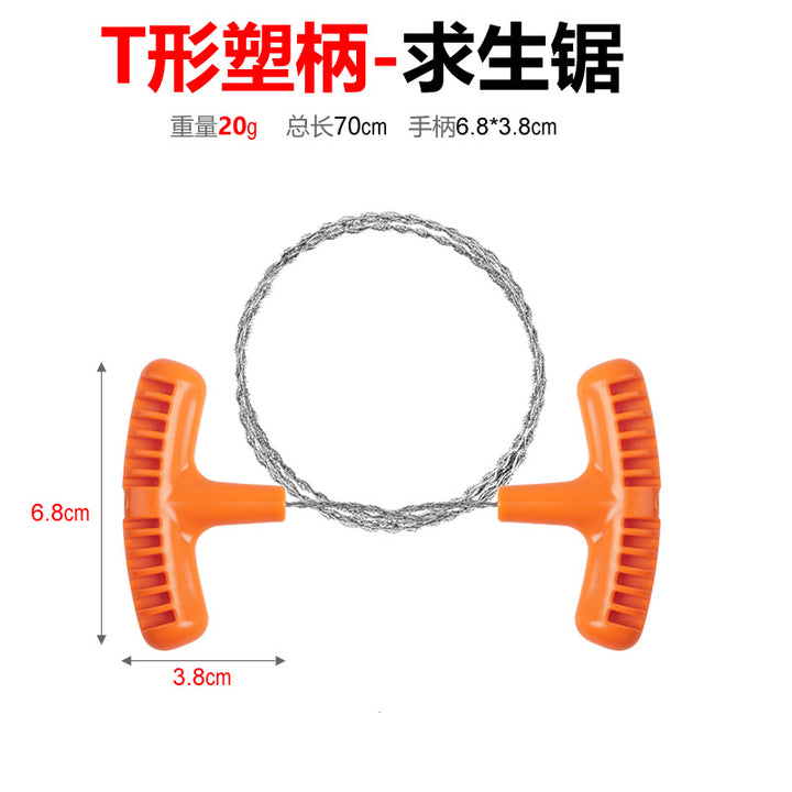 T-shaped handle with stable guiding cord Bowlift