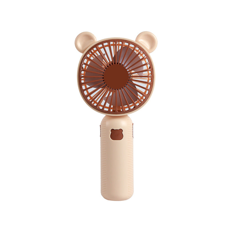 Ladies hand fan in cute bear design Bowlift