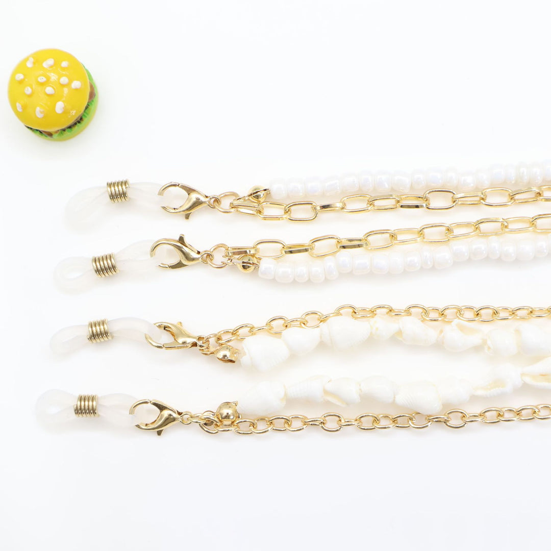 Pearl Accented Eyewear Chain Bowlift