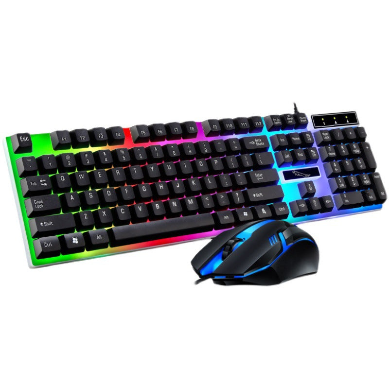 RGB Gaming Keyboard and Precision Mouse Set Bowlift